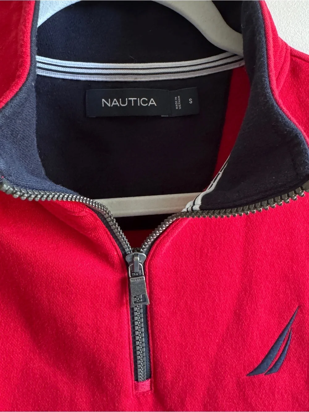 Nautica Men's Res Half-Zip Pullover Size Small